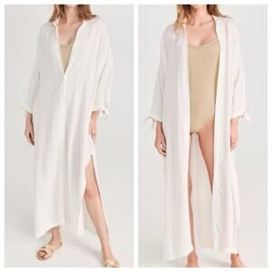 peixoto parker tie midi dress Peixoto | Dresses | Peixoto Parker Tie Midi Dress White Womens Size Medium
